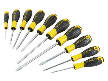 STA060211 0-60-211 Essential Screwdriver Set, 10 Piece
