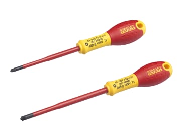 STA062649 FatMax® VDE Insulated Borneo PZ Scewdriver Set, 2 Piece