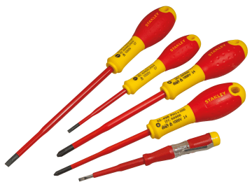 STA062694 FatMax® VDE Insulated Screwdriver Set, 5 Piece Plusminus