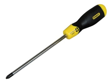 STA064974 Cushion Grip Screwdriver Pozidriv Tip PZ2 x 100mm