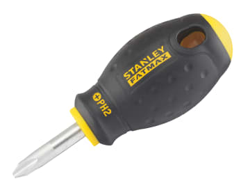 STA065407 FatMax® Stubby Screwdriver Phillips Tip PH2 x 30mm