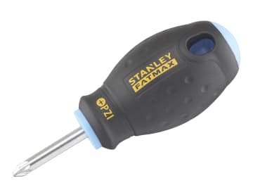 STA065408 FatMax® Stubby Screwdriver Pozidriv Tip PZ1 x 30mm