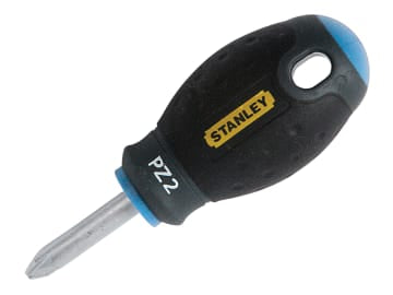 STA065409 FatMax® Stubby Screwdriver Pozidriv Tip PZ2 x 30mm