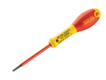 STA065411 FatMax® VDE Insulated Screwdriver Parallel Tip 3.5 x 75mm