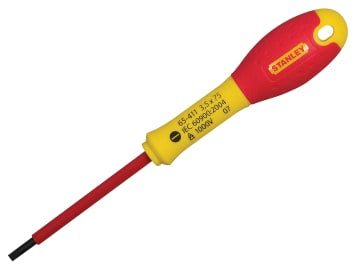 STA065412 FatMax® VDE Insulated Screwdriver Parallel Tip 4.0 x 100mm
