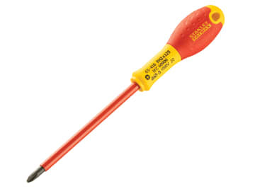 STA065416 FatMax® VDE Insulated Screwdriver Phillips Tip PH2 x 125mm