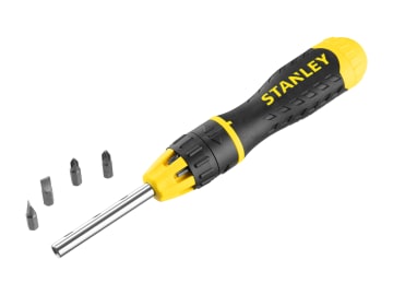 STA068010 Multibit Ratchet Screwdriver &10 Bits