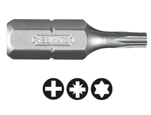 STA068842 TORX Insert Bits TX20 x 25mm (Pack 3)