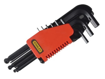 STA069256 Metric Ball End Hexagon Key Set, 9 Piece