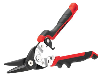 STA073755 FatMax® Red Ergo Aviation Snips Left Cut 250mm (10in)