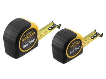 STA081745 FatMax® Classic Tape Twin Pack 5m/16ft + 8m/26ft (Width 32mm)