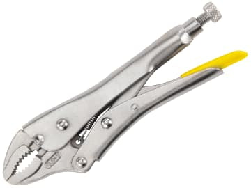STA084809 Curved Jaw Locking Pliers 225mm (9in)