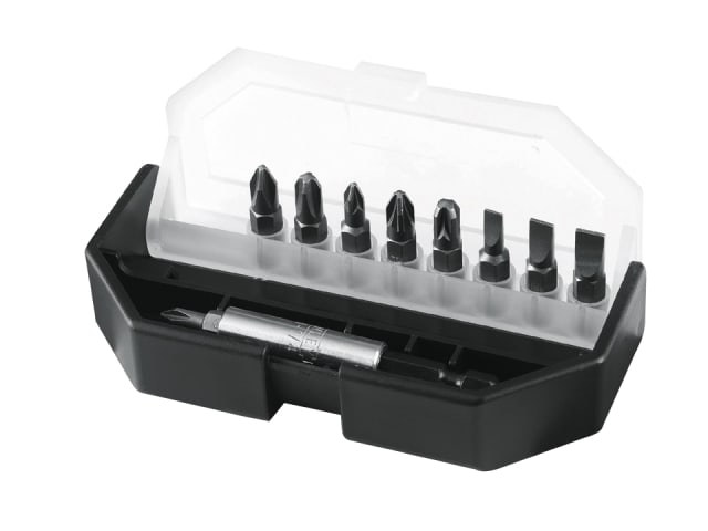STA168734 Slotted/Phillips/Pozidriv Insert Bit Set, 10 Piece