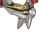 STA214562 Red Aviation Snips Left Cut 250mm (10in)