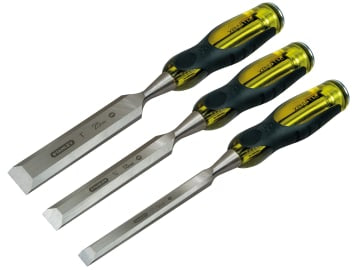 STA216268 FatMax® Bevel Edge Chisel with Thru Tang Set, 3 Piece