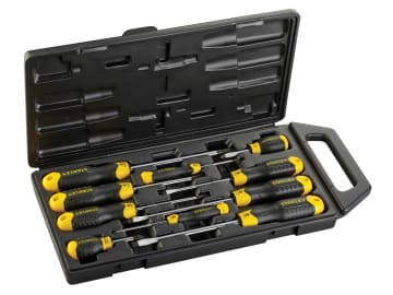 STA265014 Cushion Grip Screwdriver Set, 10 Piece