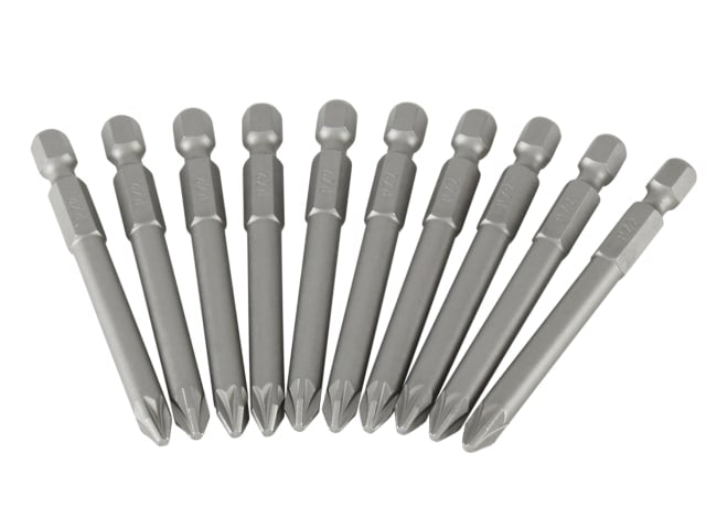 STA368804B Pozidriv Power Bits PZ2 x 70mm (Box 10)