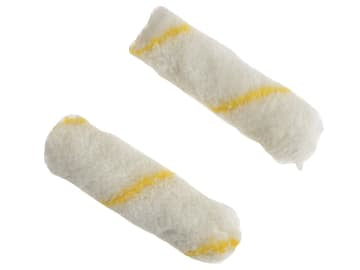 STA429815 Medium Pile Silver Stripe Sleeve 100mm (4in) 2 Pack