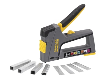 STA670868 FATMAX® 6-in-1 Multi-Purpose Plastic Staple and Brad Nail Gun