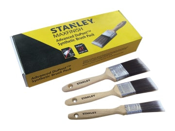 STASTPPSS0S MAXFINISH Advanced Synthetic Paint Brush Set of 3 25 38 & 50mm