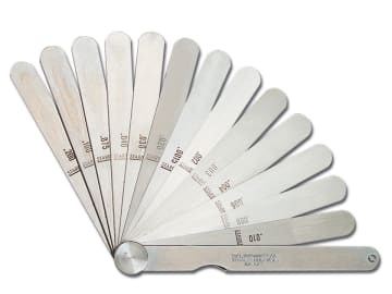 STR467M 467M Feeler Gauge 13 Piece Set 0.04-5mm