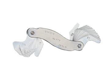 STR476 476 Screw Pitch Gauge tpi 3 1/2 - 60