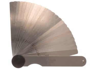 STR66T 66T Feeler Gauge 26 Piece Set 0.0015-0.025in