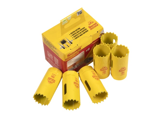 STRFCH01006 FCH0100-6 Fast Cut Bi-Metal Holesaw 25mm Bulk Pack of 6