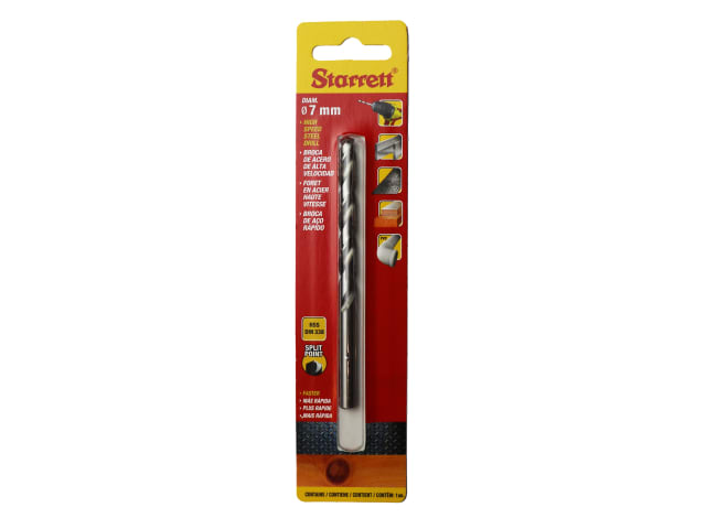 STRKBAR070 HSS Split Point Drill Bit 7.0 x 109mm