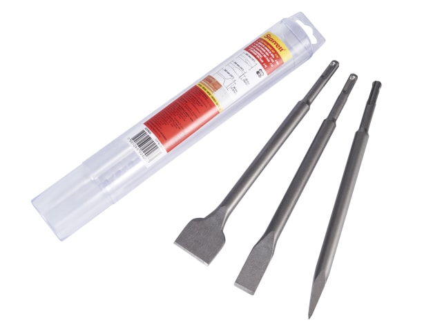 STRKCPK03 SDS Plus Chisel Set, 3 Piece