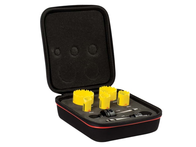 STRKDC05021 KDC05021 Deep Cut Bi-Metal Electrician's Holesaw Kit, 7 Piece