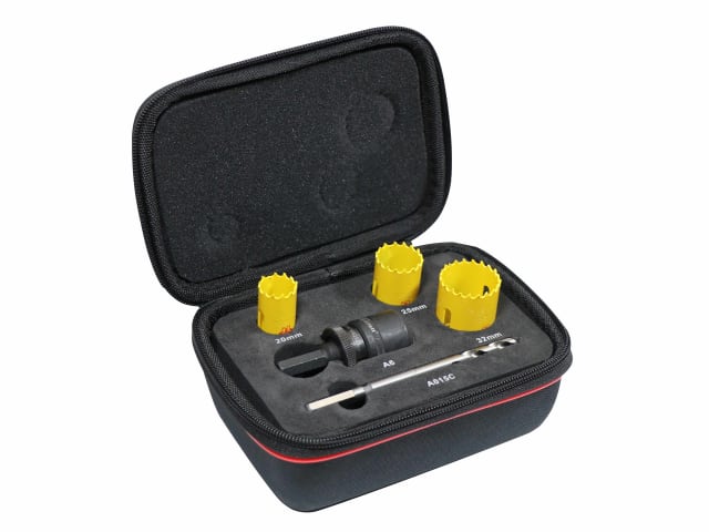 STRKFC03051 KFC03051 Kwik-Change Electrician's Holesaw Kit, 8 Piece