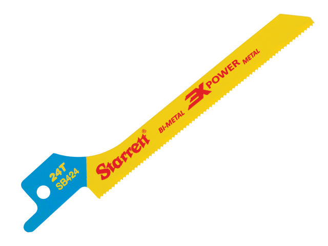 STRSB4245 SB424-5 Bi-Metal Reciprocating Blade, Metal Scroll 100mm 24 TPI (Pack 5)