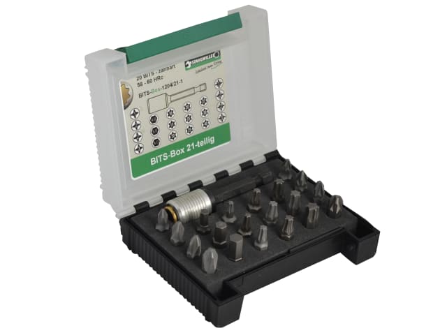 STW96080121 21 Piece Bit Box PH PZ TX & Hex