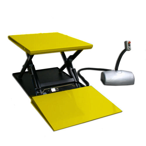 HTF-G  1000kg Static Electric Lift Table With Ramp