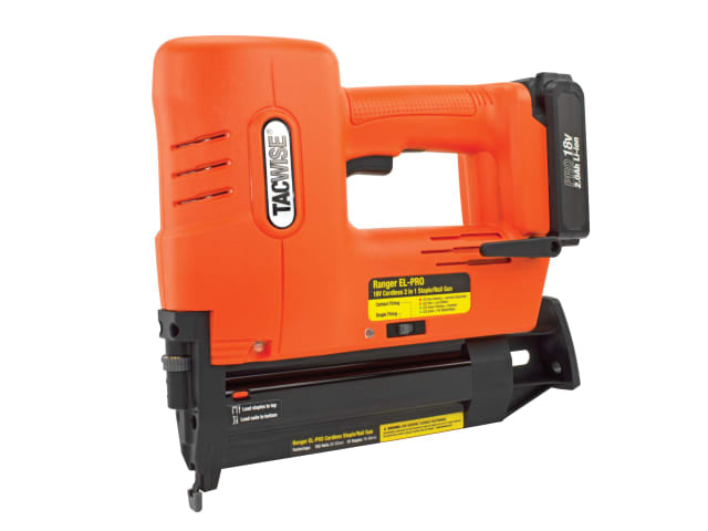 TAC1506 Ranger EL-Pro Cordless Staple/Nail Gun 18V