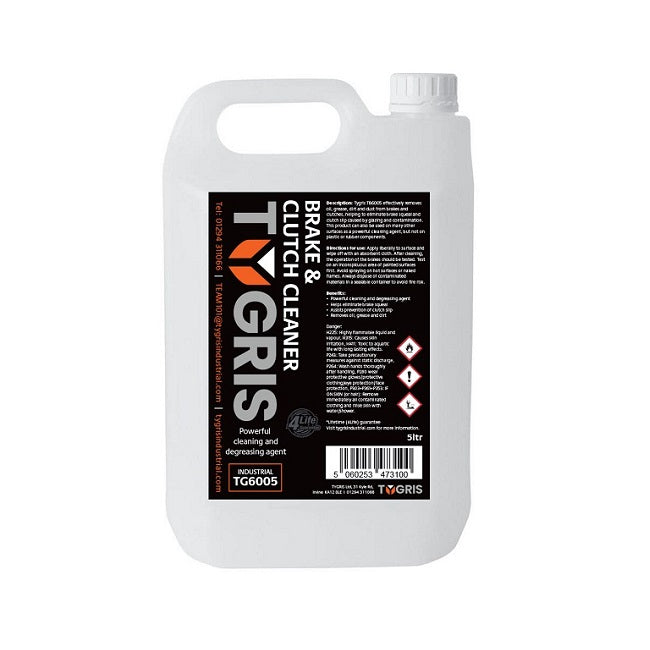 TYGRIS Brake & Clutch Cleaner 5L - TB6005 - Box of 4