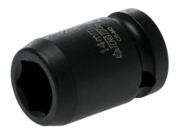 TEN920514N Impact Socket Hexagon 6-Point 1/2in Drive 14mm