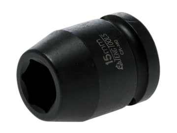TEN920515N Impact Socket Hexagon 6-Point 1/2in Drive 15mm