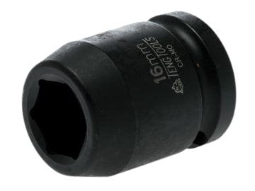 TEN920516N Impact Socket Hexagon 6-Point 1/2in Drive 16mm