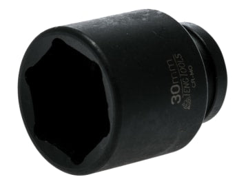 TEN920530N Impact Socket Hexagon 6-Point 1/2in Drive 30mm