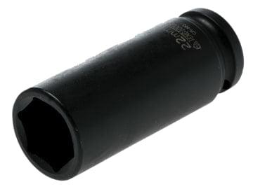 TEN920622N Deep Impact Socket Hexagon 6-Point 1/2in Drive 22mm