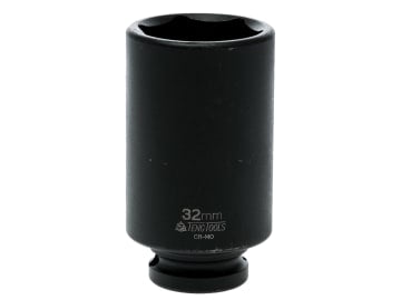 TEN920632N Deep Impact Socket Hexagon 6-Point 1/2in Drive 32mm