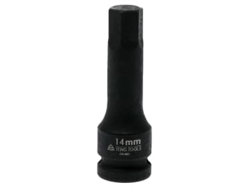 TEN921514 1/2in Hex Bit Impact Socket 14mm