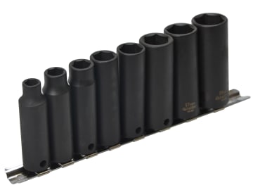 TEN9386 3/8in Drive 9386 Deep Impact Socket Set, 8 Piece