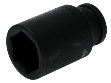 TEN940638 Deep Impact Socket Hexagon 6-Point 3/4in Drive 38mm