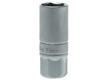 TENM120046 Spark Plug Socket 1/2in Drive 21mm