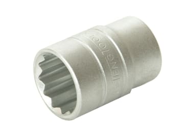 TENM120136 Bi-Hexagon Socket 12-Point Regular A/F 1/2in Drive 1.1/8in