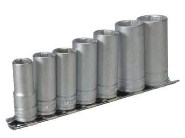 TENM3807 M3807 Socket Clip Rail Set of 7 Metric 3/8in Drive