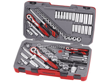 TENTM111 TM111 Tool Set of 111 Metric & AF 1/4in 3/8in & 1/2in Drive